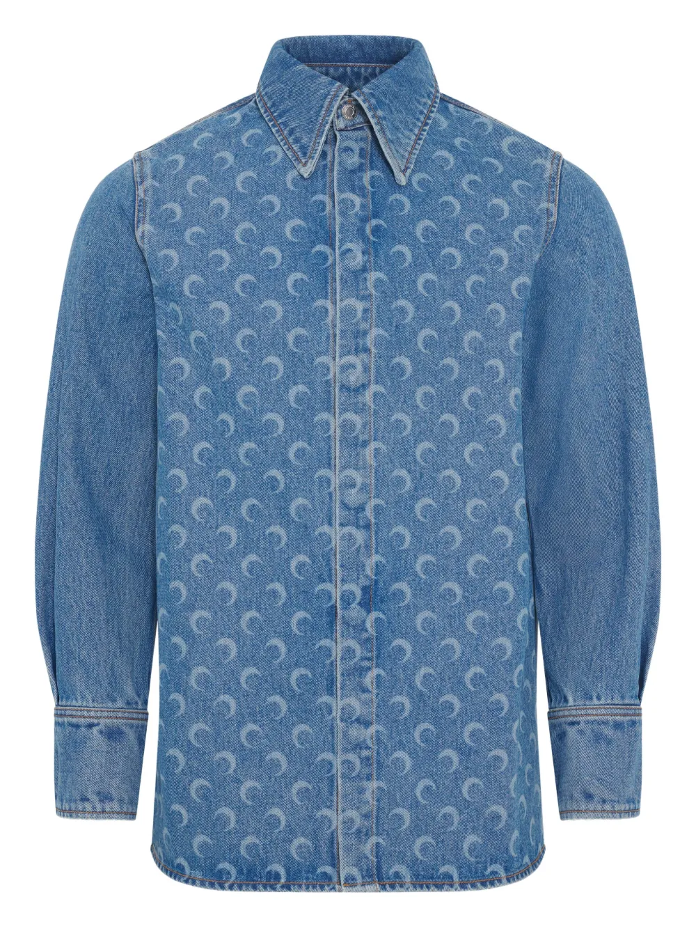 Джинсовая рубашка Moon Laser Marine Serre, синий
Джинсовая рубашка Moon Laser Marine Serre, синий