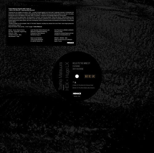 Виниловая пластинка Toshio Matsuura Pres. Hex X Hugo Lx: Hello to the Wind
Виниловая пластинка Toshio Matsuura Pres. Hex X Hugo Lx: Hello to the Wind
