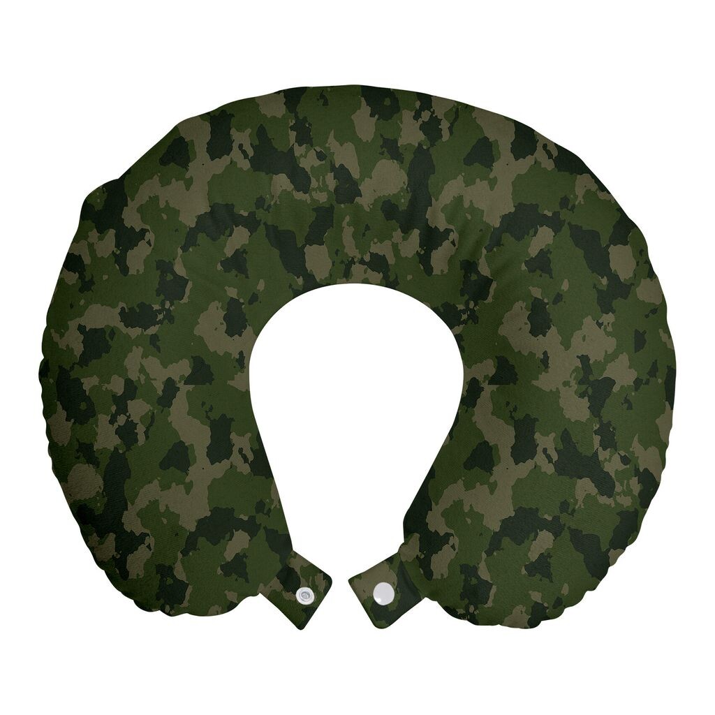 ABAKUHAUS Camouflage Travel Pillow Подушка для шеи, упрощенный лесной камуфляж, пенопластовый дорожный предмет для самолета и автомобиля, 30x30 см, вечнозеленая темная сепия
ABAKUHAUS Camouflage Travel Pillow Подушка для шеи, упрощенный лесной камуфляж, пенопластовый дорожный предмет для самолета и автомобиля, 30x30 см, вечнозеленая темная сепия