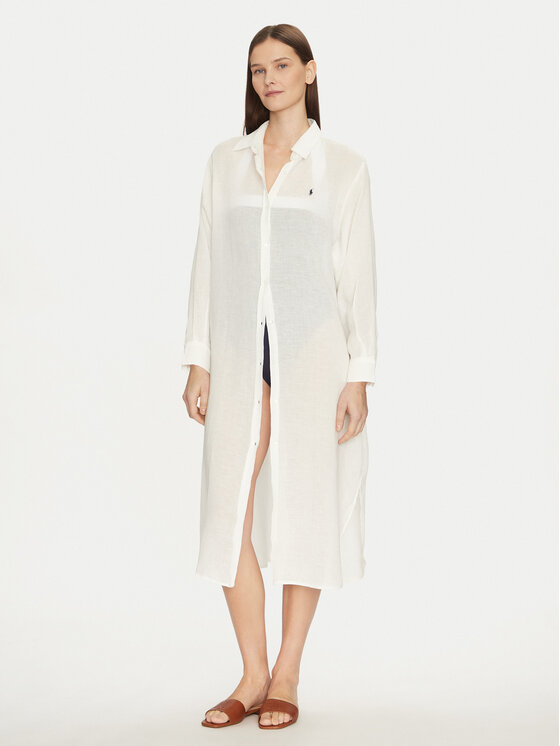 Платье-Рубашка стандартный крой 21564379 Polo Ralph Lauren, экрю
Платье-Рубашка стандартный крой 21564379 Polo Ralph Lauren, экрю