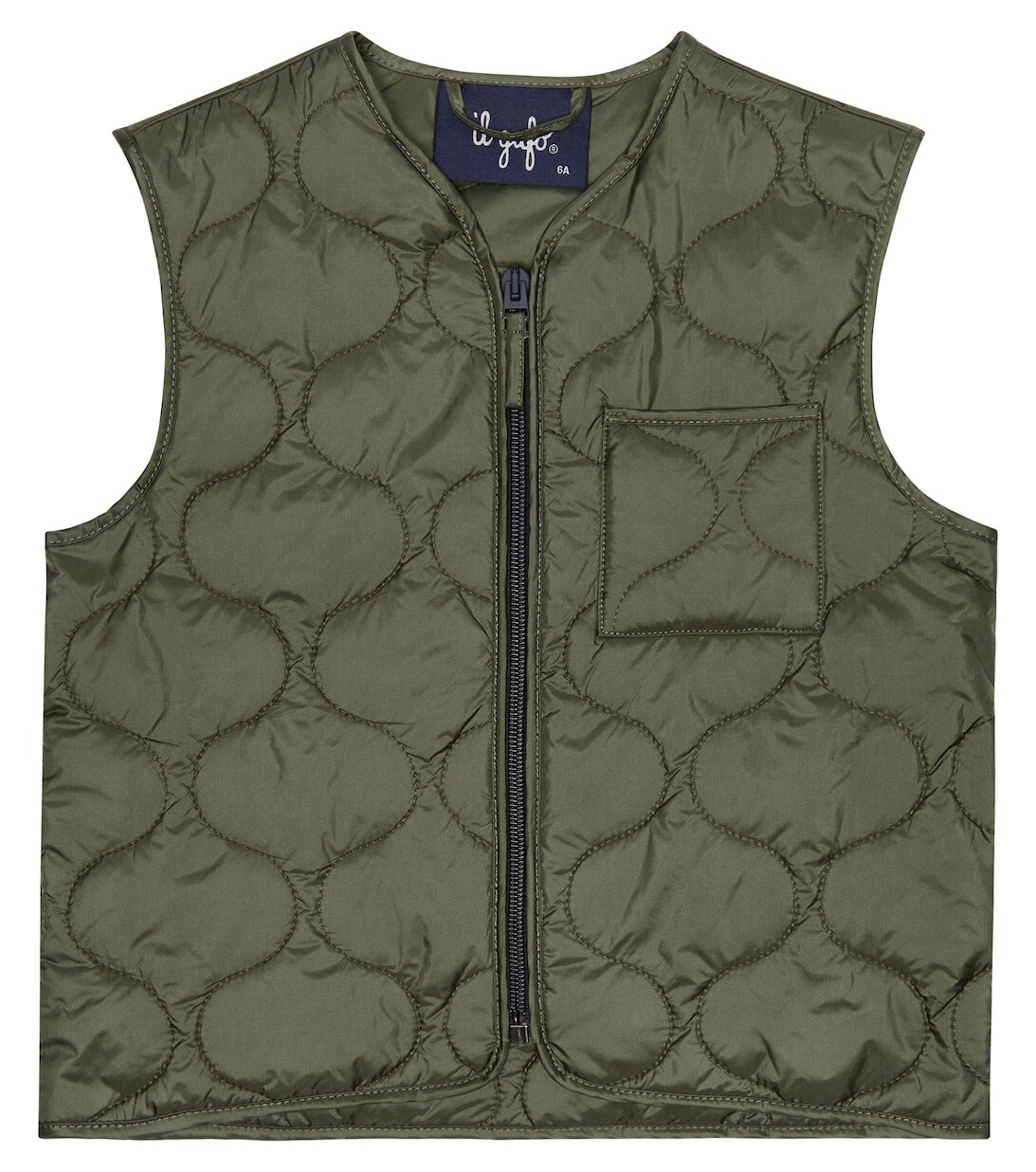 Пуховик жилет Il Gufo, зеленый
Пуховик жилет Il Gufo, зеленый