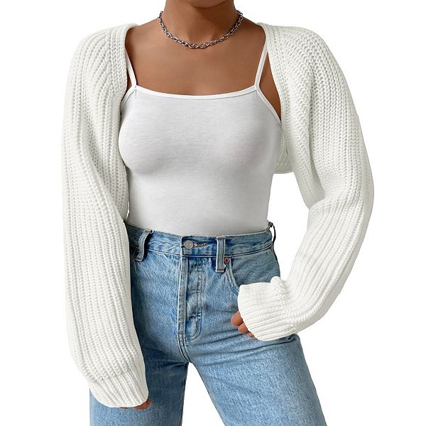 Женский кардиган с длинными рукавами и открытой передней частью Yesfashion, White
Женский кардиган с длинными рукавами и открытой передней частью Yesfashion, White