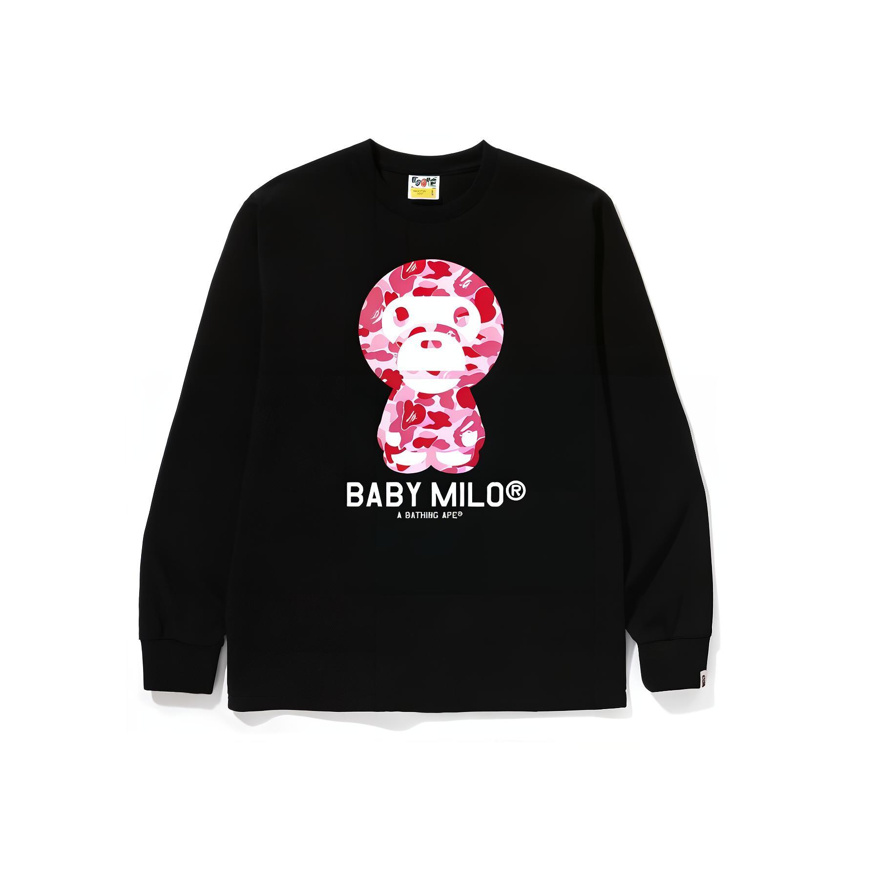 Футболка Abc Camo Baby Milo с длинными рукавами A BATHING APE, черный
Футболка Abc Camo Baby Milo с длинными рукавами A BATHING APE, черный