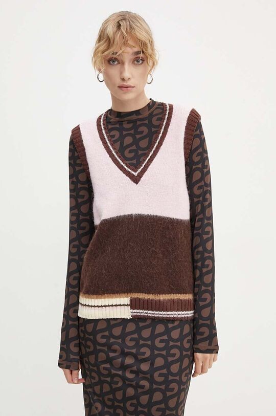 Жилет из смесовой шерсти Stine Goya, розовый
Жилет из смесовой шерсти Stine Goya, розовый