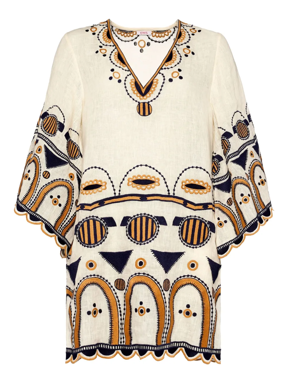 Платье миди Medaillon с вышивкой ERES, нейтральный
Платье миди Medaillon с вышивкой ERES, нейтральный