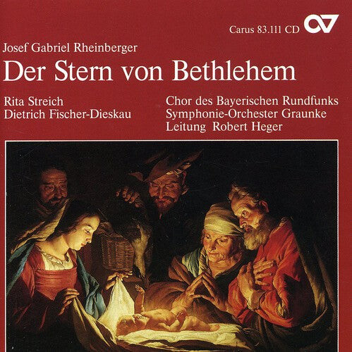 CD диск Rheinberger / Streich / Fischer-Dieskau / Heger: Star of Bethlehem Op 164: Christmas Cantata
CD диск Rheinberger / Streich / Fischer-Dieskau / Heger: Star of Bethlehem Op 164: Christmas Cantata