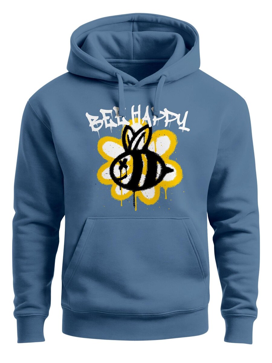 Толстовка Neverless Bee Happy, синий
Толстовка Neverless Bee Happy, синий