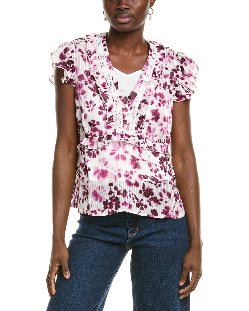 Николь Миллер Тканая рубашка Nicole Miller, фиолетовый
Николь Миллер Тканая рубашка Nicole Miller, фиолетовый