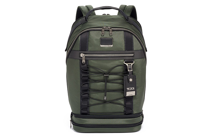 TUMI Армейский зеленый рюкзак большого размера
TUMI Армейский зеленый рюкзак большого размера