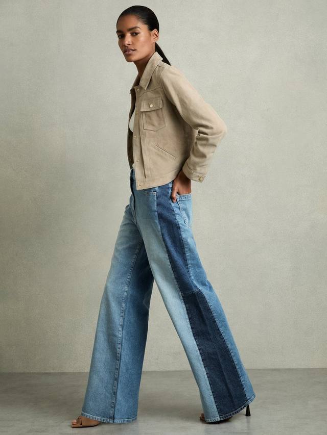 Широкие джинсы в полоску сбоку из миниатюрного шиповника Reiss, синий/разноцветный
Широкие джинсы в полоску сбоку из миниатюрного шиповника Reiss, синий/разноцветный