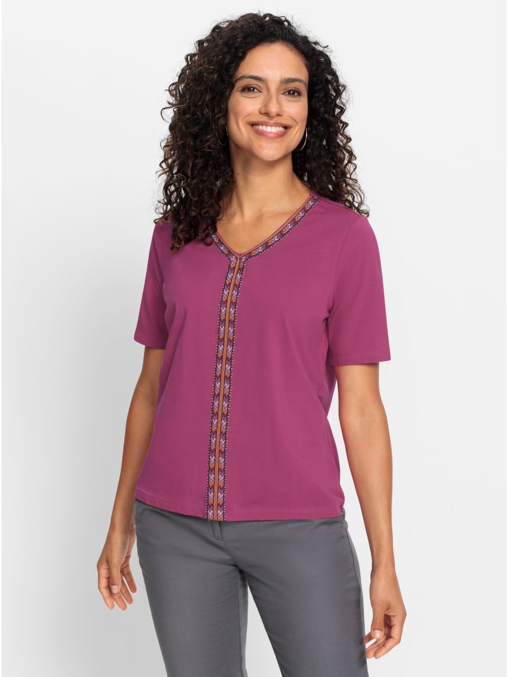 Рубашка с V-образным вырезом цвета вереска WITT WEIDEN
Рубашка с V-образным вырезом цвета вереска WITT WEIDEN