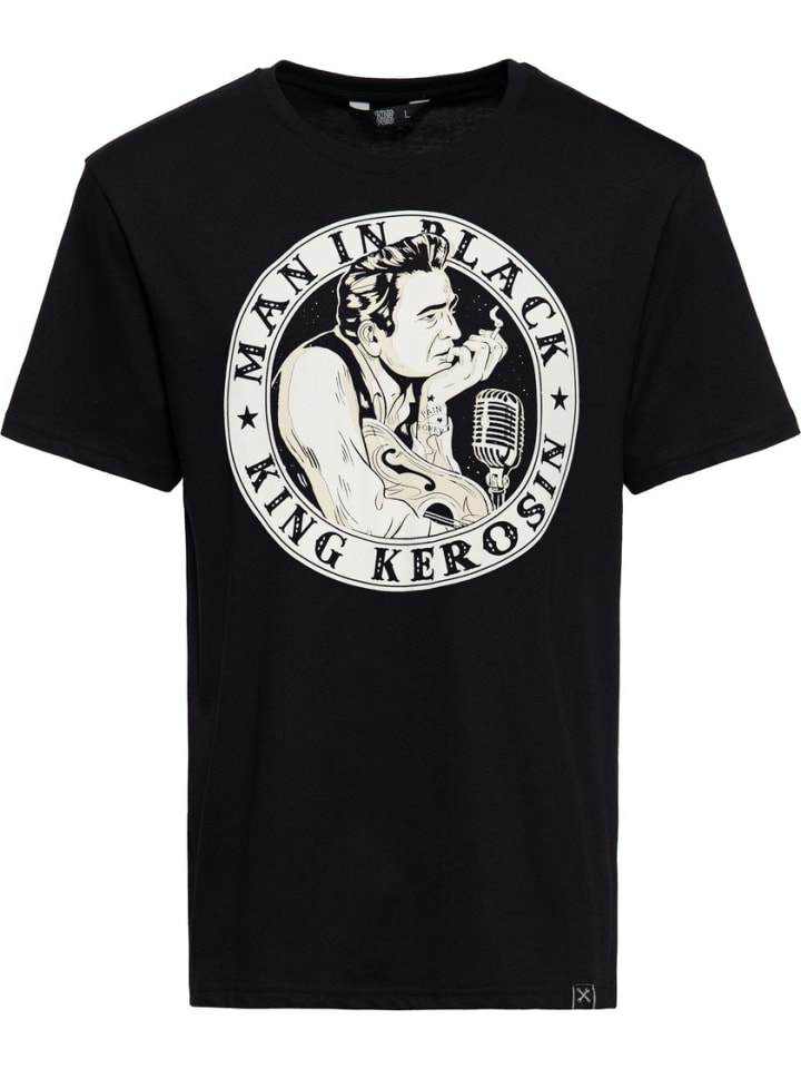 Футболка черного цвета King Kerosin, Черный, Футболка черного цвета King Kerosin
Футболка черного цвета King Kerosin, Черный, Футболка черного цвета King Kerosin