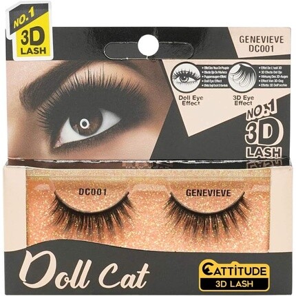 EBIN NEW YORK Cattitude 3D Lash Doll Cat Genevieve Длинные объемные тонкие волосы Легкие удобные многоразовые
EBIN NEW YORK Cattitude 3D Lash Doll Cat Genevieve Длинные объемные тонкие волосы Легкие удобные многоразовые