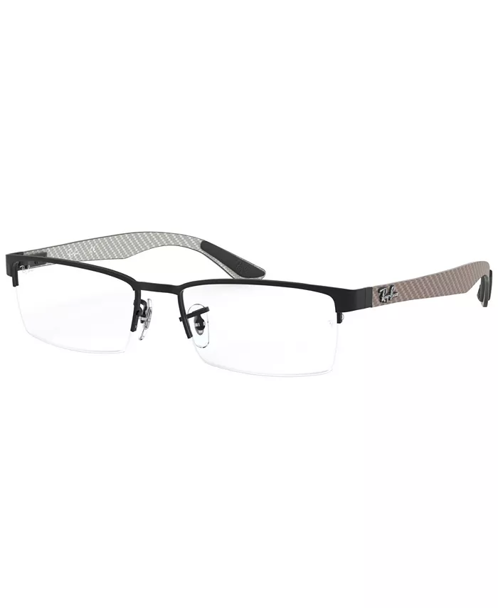 RX8412 Унисекс прямоугольные очки Ray-Ban, черный
RX8412 Унисекс прямоугольные очки Ray-Ban, черный