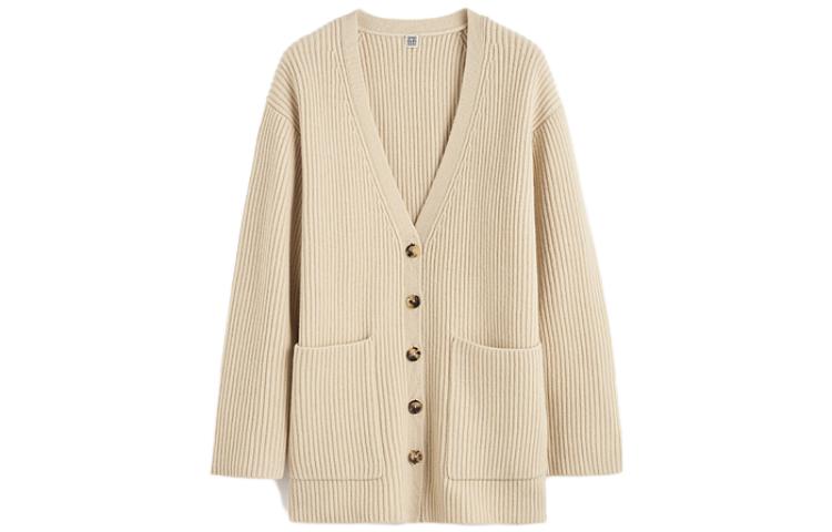 Кардиган на пуговицах с v-образным вырезом TOTEME, Stone Glow
Кардиган на пуговицах с v-образным вырезом TOTEME, Stone Glow