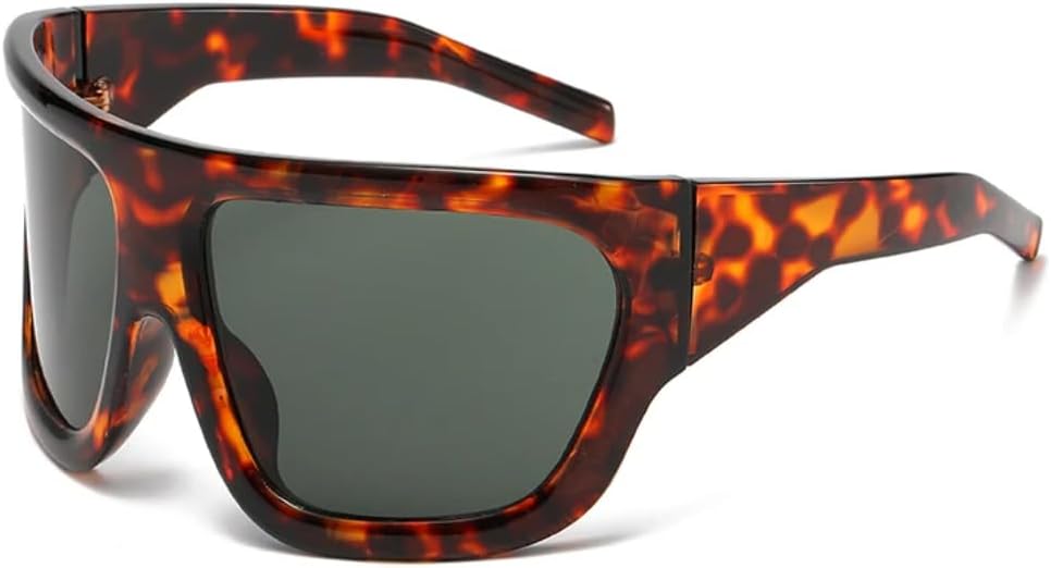 Популярные женские солнцезащитные очки в крупной оправе, модные, в стиле панк, уникальные спортивные мужские очки с защитой от УФ-излучения UV400 VVTWSSW, Hawksbill Green
Популярные женские солнцезащитные очки в крупной оправе, модные, в стиле панк, уникальные спортивные мужские очки с защитой от УФ-излучения UV400 VVTWSSW, Hawksbill Green