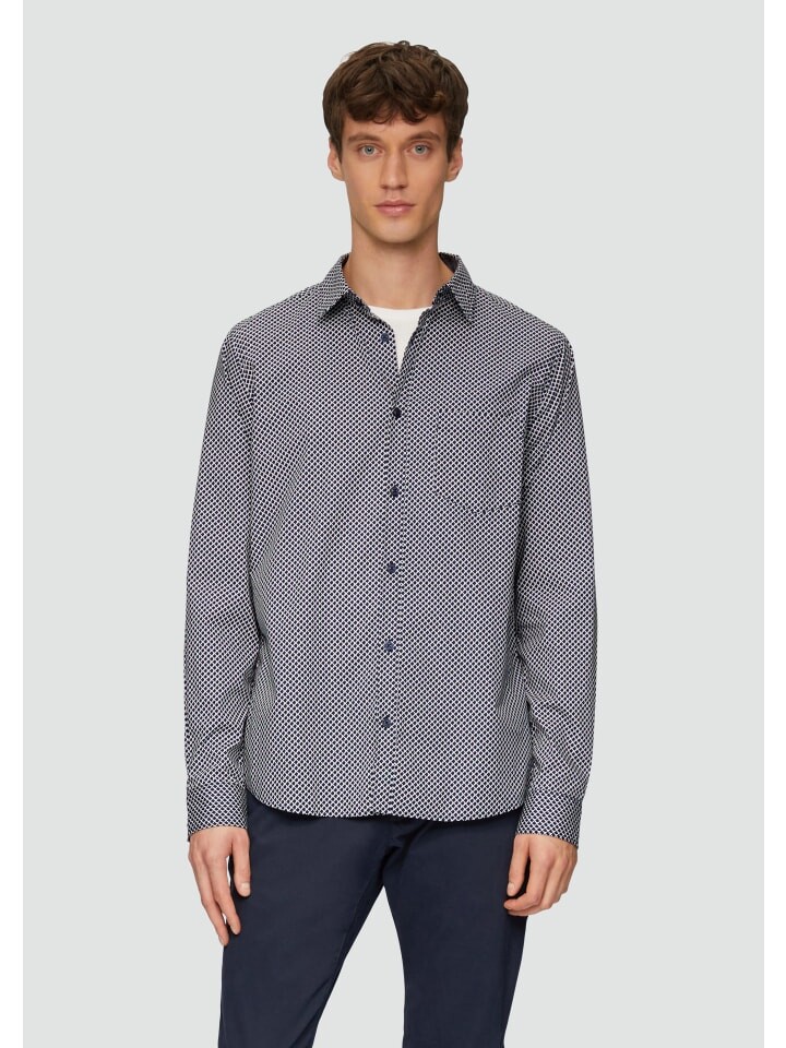 Рубашка s.Oliver Hemd langarm, синий
Рубашка s.Oliver Hemd langarm, синий