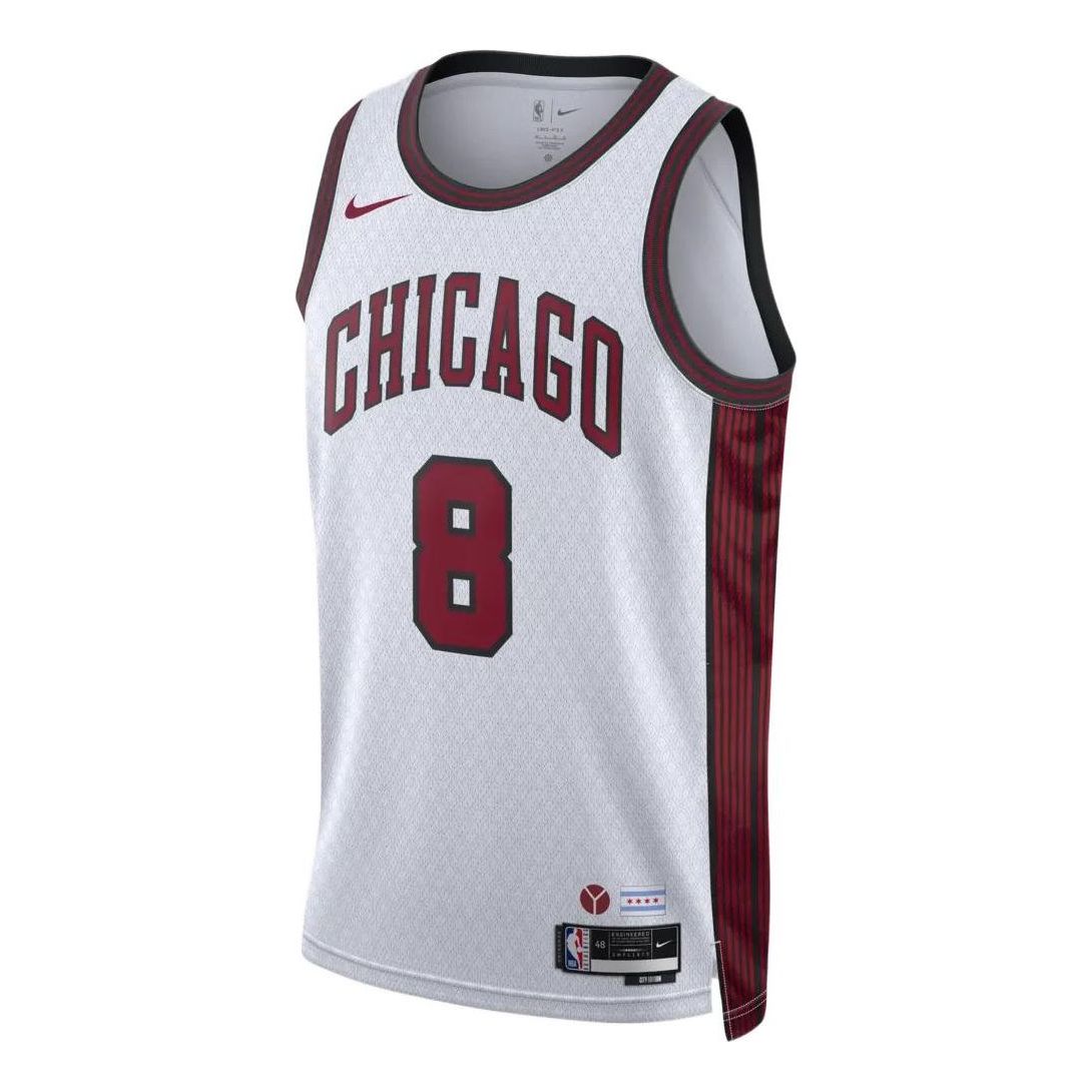 Баскетбольное джерси Nike Dri-FIT NBA Chicago Bulls Zach Lavine City Edition 2022/23 Swingman Jersey
Баскетбольное джерси Nike Dri-FIT NBA Chicago Bulls Zach Lavine City Edition 2022/23 Swingman Jersey