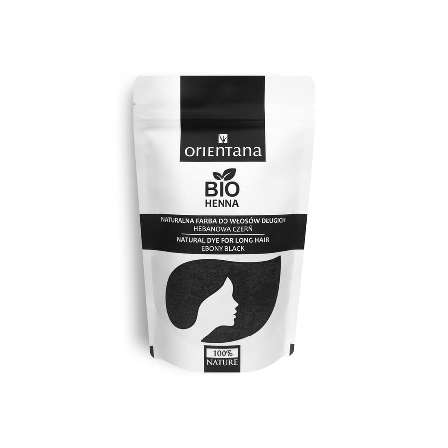 Orientana, Bio Henna, натуральная растительная краска для волос, цвет Ebony Black, 100 г
Orientana, Bio Henna, натуральная растительная краска для волос, цвет Ebony Black, 100 г