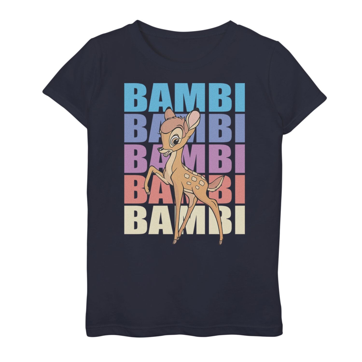 Футболка с изображением портрета и портрета Disney's Bambi для девочек 7–16 лет Disney, синий
Футболка с изображением портрета и портрета Disney's Bambi для девочек 7–16 лет Disney, синий