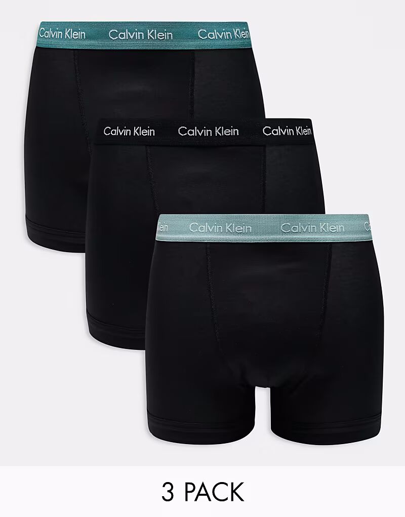 Комплект из трех спортивных трусов Cotton Stretch с цветными поясами черного цвета Calvin Klein
Комплект из трех спортивных трусов Cotton Stretch с цветными поясами черного цвета Calvin Klein