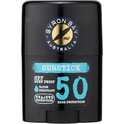 Солнцезащитный крем SPF 50 UVA & UVB мгновенной высокой защиты водостойкий устойчивый к серфингу с маслом ши и ароматом кокоса 25 г Byron Bay Australia
Солнцезащитный крем SPF 50 UVA & UVB мгновенной высокой защиты водостойкий устойчивый к серфингу с маслом ши и ароматом кокоса 25 г Byron Bay Australia