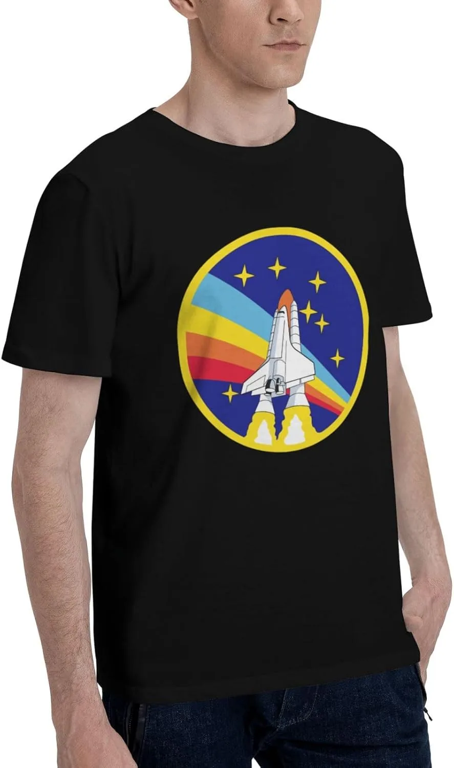 Футболка с логотипом NASA мужская, короткий рукав, хлопок ETSDJ
Футболка с логотипом NASA мужская, короткий рукав, хлопок ETSDJ