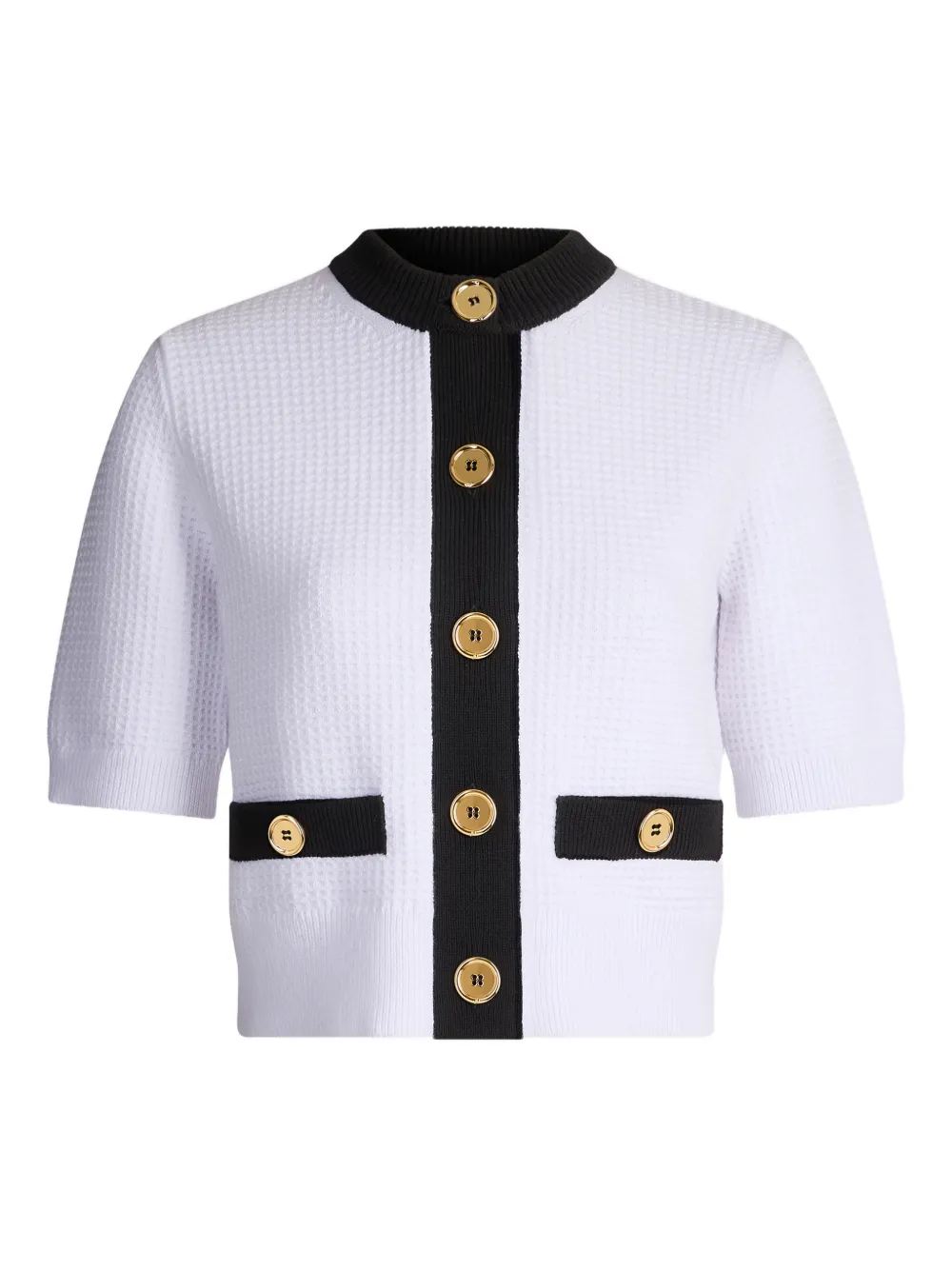 Фактурный топ без воротника Patou, белый
Фактурный топ без воротника Patou, белый