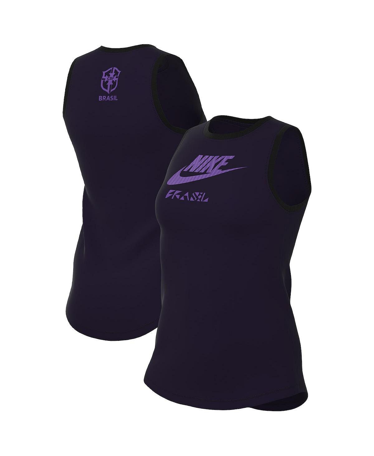 Женская майка Futura, темно-синяя женская сборная Бразилии Nike, темно-синий
Женская майка Futura, темно-синяя женская сборная Бразилии Nike, темно-синий
