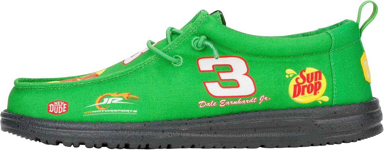 HEYDUDE X NASCAR, мужские слипоны, комфортные и легкие, зеленый
HEYDUDE X NASCAR, мужские слипоны, комфортные и легкие, зеленый