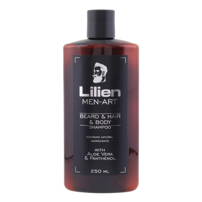Men-Art черный шампунь для бороды, волос и тела Lilien, 250 мл
Men-Art черный шампунь для бороды, волос и тела Lilien, 250 мл