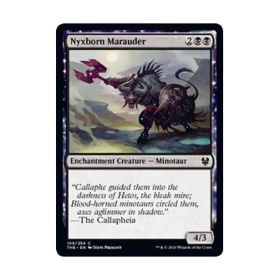 CCG Никсорожденный Мародер (К), MTG - Theros Beyond Death
CCG Никсорожденный Мародер (К), MTG - Theros Beyond Death