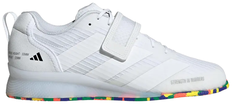 Кроссовки adidas Adipower Weightlifting 3 'White Multi-Color Sole', белый
Кроссовки adidas Adipower Weightlifting 3 'White Multi-Color Sole', белый