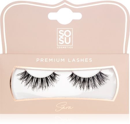 Накладные ресницы SOSU Cosmetics Premium Lashes, Sara 1 szt.
Накладные ресницы SOSU Cosmetics Premium Lashes, Sara 1 szt.