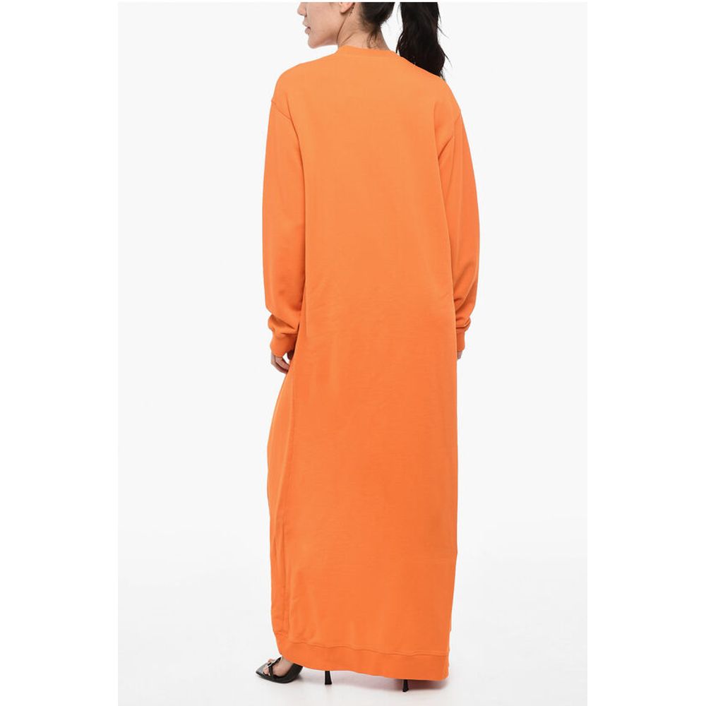 Платье-макси с контрастным логотипом Dsquared2, оранжевый
Платье-макси с контрастным логотипом Dsquared2, оранжевый