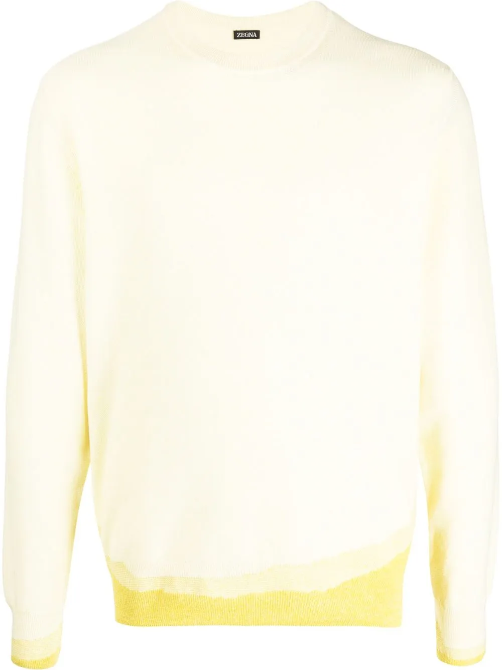 Толстовка с круглым вырезом в рубчик Zegna, желтый
Толстовка с круглым вырезом в рубчик Zegna, желтый