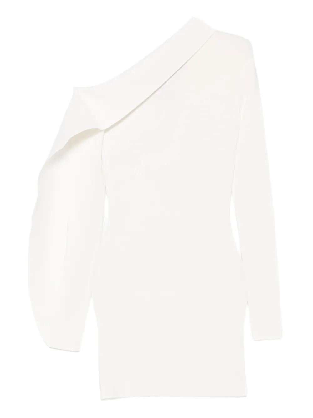 Платье мини асимметричного кроя David Koma, белый
Платье мини асимметричного кроя David Koma, белый