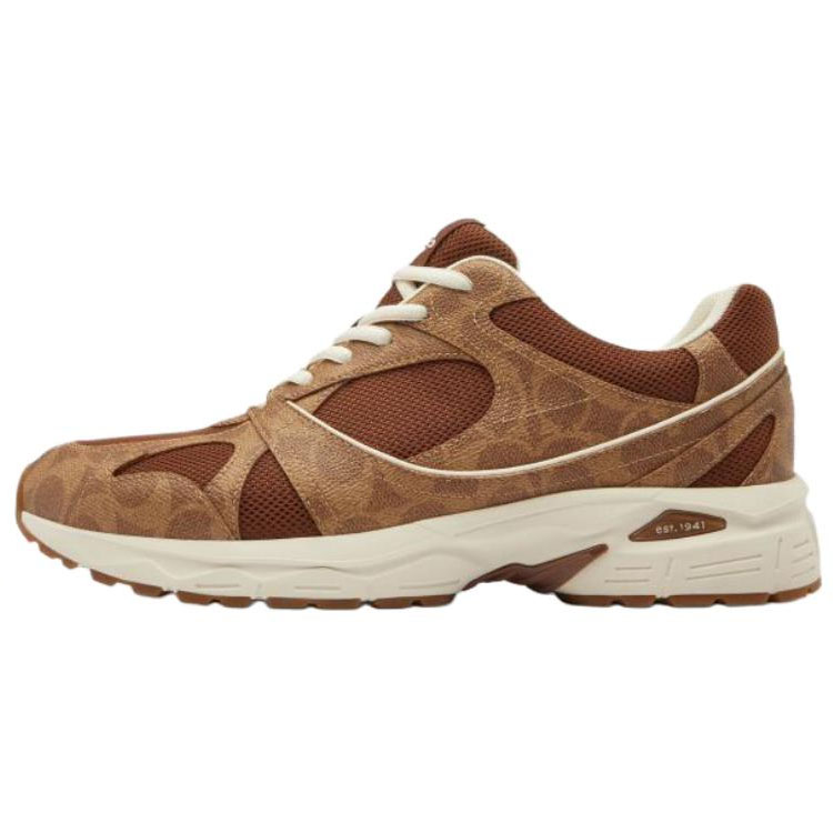 COACH Спортивные низкие повседневные кроссовки мужские brown
COACH Спортивные низкие повседневные кроссовки мужские brown