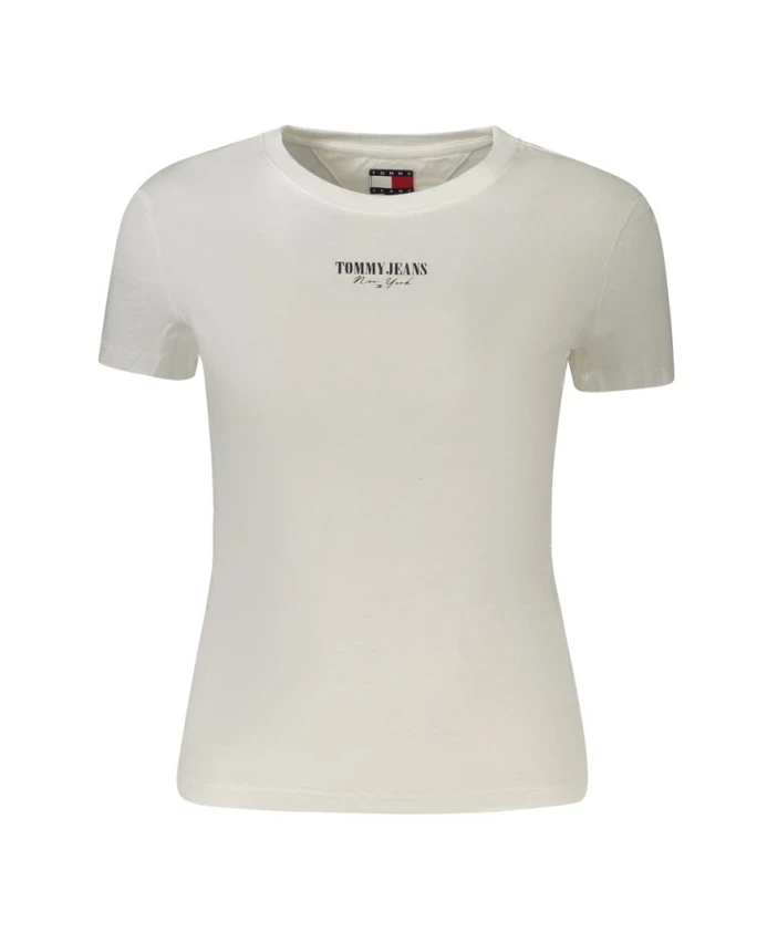 Белая хлопковая женская футболка Tommy Hilfiger, белый
Белая хлопковая женская футболка Tommy Hilfiger, белый