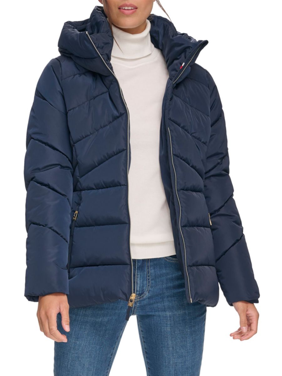 Стеганая куртка Channel Quilt Tommy Hilfiger, темно-синий
Стеганая куртка Channel Quilt Tommy Hilfiger, темно-синий