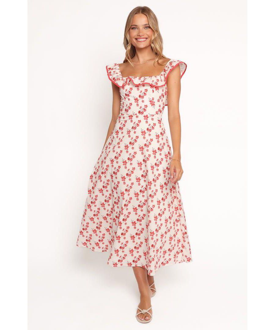 Женское длинное платье Lucille - красное с цветочным принтом Petal and Pup, Red floral
Женское длинное платье Lucille - красное с цветочным принтом Petal and Pup, Red floral