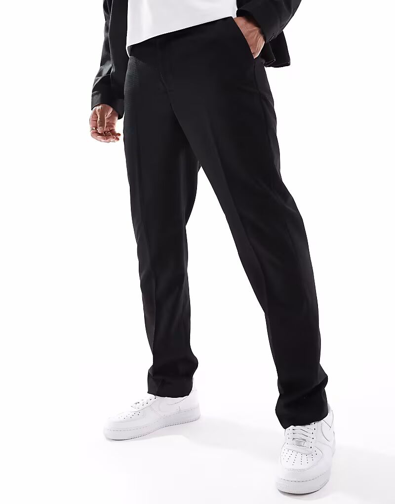 Узкие брюки ASOS DESIGN из черного твила
Узкие брюки ASOS DESIGN из черного твила