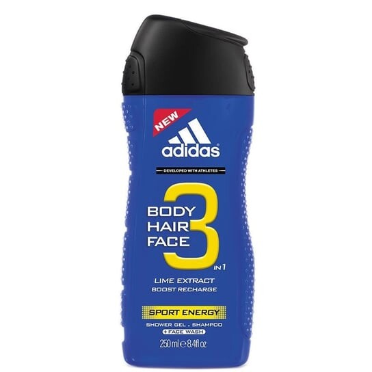 Гель для душа, 250 мл Adidas, Sport Energy
Гель для душа, 250 мл Adidas, Sport Energy