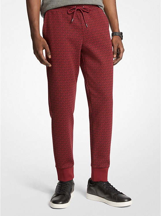 Джоггеры из хлопкового микса с принтом и фирменным логотипом Michael Kors, красный
Джоггеры из хлопкового микса с принтом и фирменным логотипом Michael Kors, красный