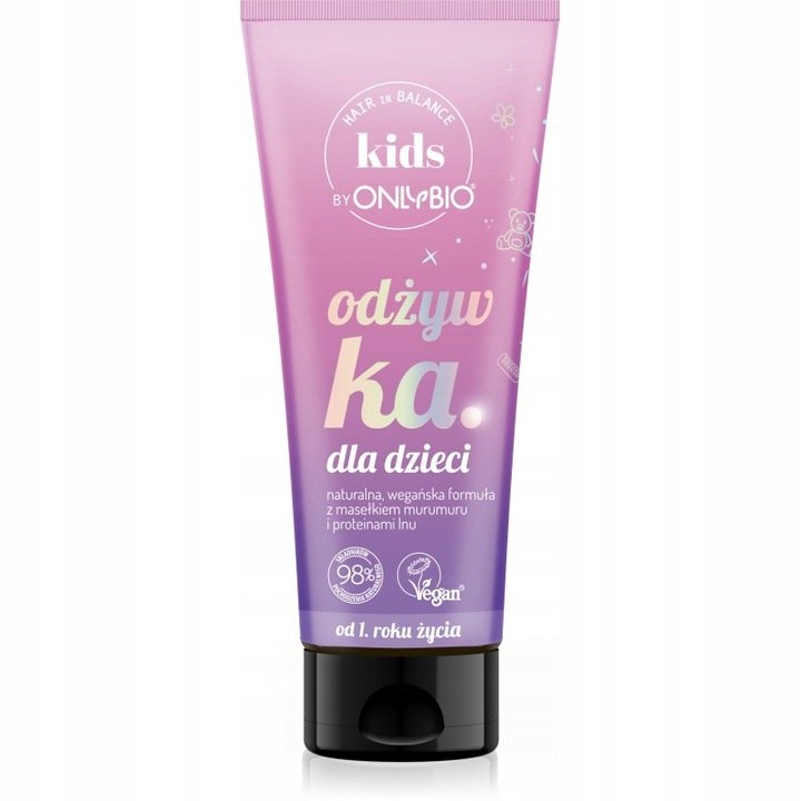 ONLYBIO Hair in Balance Kids Кондиционер для волос для детей от 1 года Inna marka
ONLYBIO Hair in Balance Kids Кондиционер для волос для детей от 1 года Inna marka