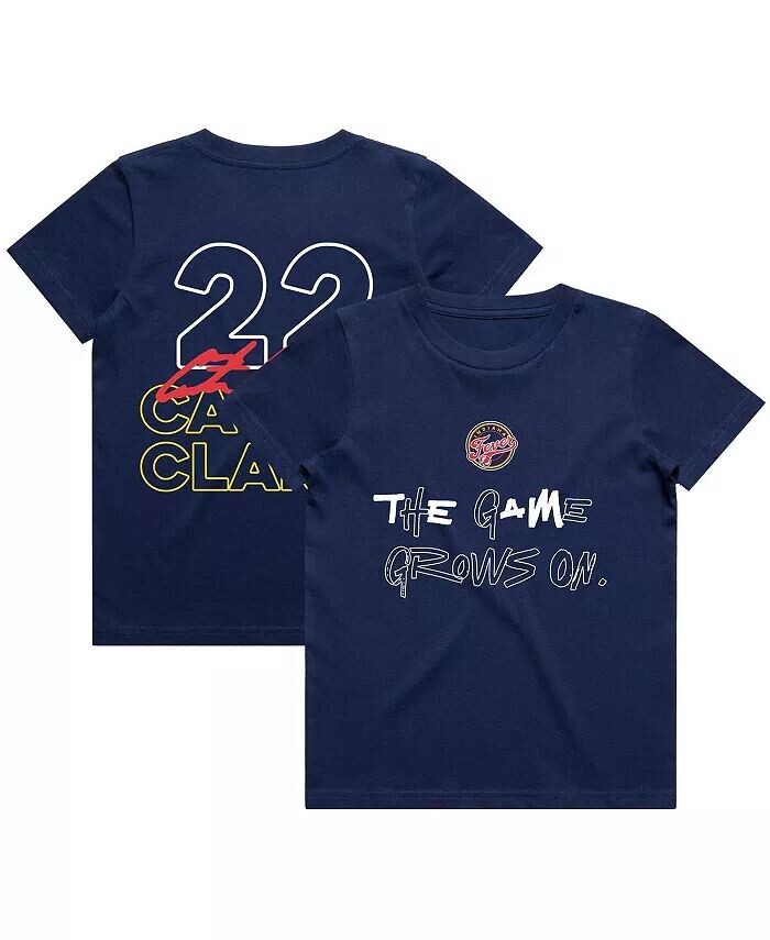 Темно-синяя футболка с надписью Caitlin Clark для мальчиков и девочек Indiana Fever Player Round21, синий
Темно-синяя футболка с надписью Caitlin Clark для мальчиков и девочек Indiana Fever Player Round21, синий