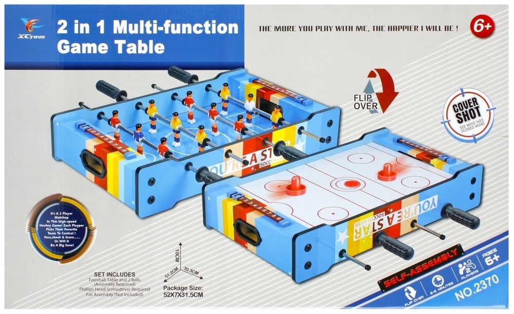 Игра «Деревянные футболисты» 2 в 1 Mega Creative 502396
Игра «Деревянные футболисты» 2 в 1 Mega Creative 502396