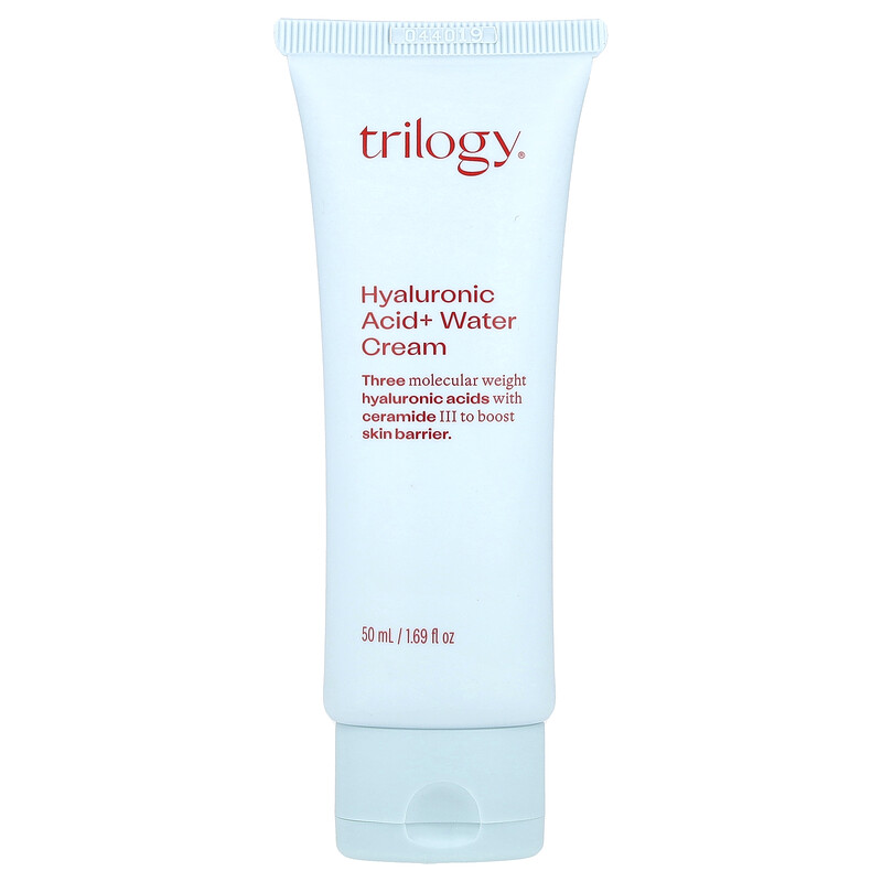 Trilogy, Крем с гиалуроновой кислотой и водой, 50 мл (1,69 жидк. Унции)
Trilogy, Крем с гиалуроновой кислотой и водой, 50 мл (1,69 жидк. Унции)