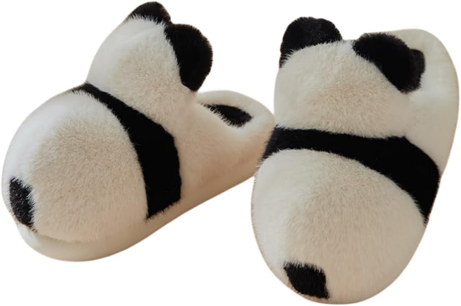 Мягкие плюшевые домашние тапочки в виде панды для женщин и мужчин, мягкие пушистые домашние тапочки Fswinder, черный
Мягкие плюшевые домашние тапочки в виде панды для женщин и мужчин, мягкие пушистые домашние тапочки Fswinder, черный