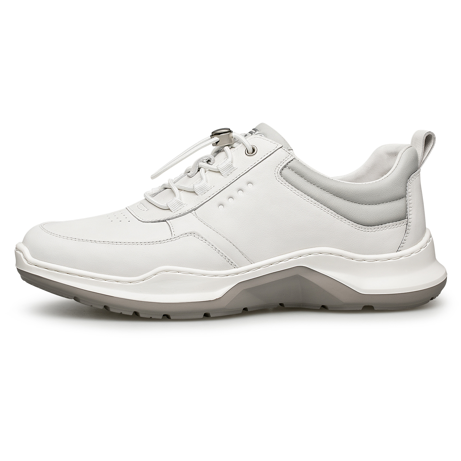 Кроссовки мужские низкие бело-черные ZRO 
Кроссовки мужские низкие бело-черные ZRO